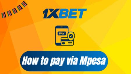1xbet mpesa paybill|How to Deposit to 1xBet With M.